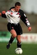 4 November 2001; James Keddy of Dundalk during the eircom League Premier Division match between Dundalk and Cork City at Oriel Park in Dundalk, Louth. Photo by Matt Browne/Sportsfile