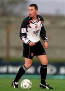 4 November 2001; David Crawley of Dundalk during the eircom League Premier Division match between Dundalk and Cork City at Oriel Park in Dundalk, Louth. Photo by Matt Browne/Sportsfile