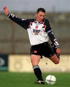 4 November 2001; David Crawley of Dundalk during the eircom League Premier Division match between Dundalk and Cork City at Oriel Park in Dundalk, Louth. Photo by Matt Browne/Sportsfile