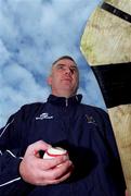 1 November 2001; Cork Hurling manager Bertie Og Murphy poses for a portrait during a feature photoshoot. Photo by Matt Browne/Sportsfile
