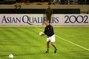 14 November 2001; Republic of Ireland manager Mick McCarthy during a Republic of Ireland Squad Training Session at the Azadi Stadium in  Tehran, Iran. Photo by Brendan Moran/Sportsfile