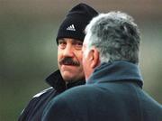 14 November 2001; New Zealand team manager Andrew Martin during a New Zealand rugby squad training session at Blackrock Rugby Club, Stradbrook in Dublin. Photo by Matt Browne/Sportsfile