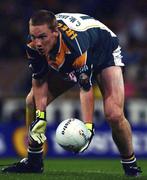 12 October 2001; Brendan Devenney of Ireland during the International Rules Series First Test match between Australia and Ireland at Melbourne Cricket Ground in Melbourne, Victoria, Australia. Photo by Ray McManus/Sportsfile