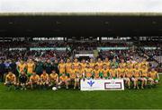23 October 2016; The Corofin squad ahead of the Galway County Senior Club Football Championship Final match between Corofin and Salthill-Knocknacarra at Pearse Stadium in Galway. Photo by Ramsey Cardy/Sportsfile