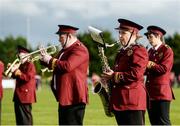 23 October 2016; Members of the Castlerea Brass and Reed Band performing ahead of the Roscommon County Senior Club Football Championship Final game between St Brigid's and Padraig Pearses in Kiltoom, Roscommon. Photo by Seb Daly/Sportsfile