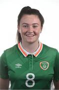 24 October 2016; Tiegan Ruddy of Republic of Ireland during an Under 17 squad portrait session at Fota Island, Cork. Photo by David Maher/Sportsfile