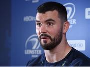 25 October 2016; Mick Kearney of Leinster during Leinster Rugby Squad Press Conference at UCD in Belfield, Dublin. Photo by Matt Browne/Sportsfile