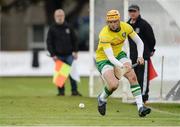 22 October 2016; Enda Rowland of Ireland during the 2016 U21 Hurling/Shinty International Series match between Ireland and Scotland at Bught Park in Inverness, Scotland. Photo by Piaras Ó Mídheach/Sportsfile