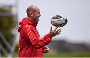 26 October 2016; Munster defence coach Jacques Nienaber during Munster Rugby Squad Training at University of Limerick in Limerick. Photo by Matt Browne/Sportsfile
