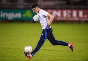 26 October 2016; Diarmuid Connolly of St Vincent's warms up before the Dublin County Senior Club Football Championship Semi-Final match between St Vincent's and Ballymun Kickhams at Parnell Park in Dublin. Photo by Stephen McCarthy/Sportsfile