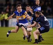 27 October 2016; James Sherry of Castleknock in action against Robert Finnegan of St Jude's during the Dublin County Senior Club Football Championship Semi-Final between St. Judes and Castleknock at Parnell Park in Dublin. Photo by Sam Barnes/Sportsfile
