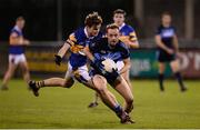 27 October 2016; Rob Martina of St Jude's in action against Colin Lynch of Castleknock during the Dublin County Senior Club Football Championship Semi-Final between St. Judes and Castleknock at Parnell Park in Dublin. Photo by Sam Barnes/Sportsfile