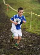 16 February 2011; Alex Mclean, Knockbeg College Carlow, in action during the Junior Boys event at the Aviva Leinster Schools Cross Country. Santry Demesne, Santry, Dublin. Picture credit: Stephen McCarthy / SPORTSFILE