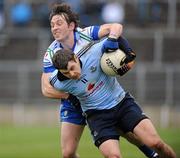 13 March 2011; Kevin McManamon, Dublin, in action against James Turley, Monaghan. Allianz Football League, Division 1, Round 4, Monaghan v Dublin, St Tiernach's Park, Clones, Co. Monaghan. Picture credit: Oliver McVeigh / SPORTSFILE