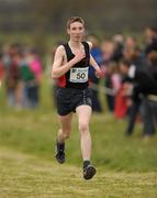 12 March 2011; Reece Maher, High School Clonmel, Co. Tipperary, in action during the Intermediate Boys race at the AVIVA All-Ireland Schools Cross Country Championships 2011. National Sports Campus, Abbotstown, Dublin. Photo by Sportsfile