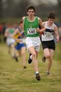 12 March 2011; Roger Dawson, Sullivan Upper School, Holywood, Co. Down, in action during the Intermediate Boys race at the AVIVA All-Ireland Schools Cross Country Championships 2011. National Sports Campus, Abbotstown, Dublin. Photo by Sportsfile