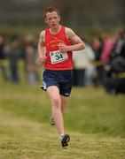 12 March 2011; Andrew Foley, St. Fintan's, Sutton, Co. Dublin, in action during the Intermediate Boys race at the AVIVA All-Ireland Schools Cross Country Championships 2011. National Sports Campus, Abbotstown, Dublin. Photo by Sportsfile