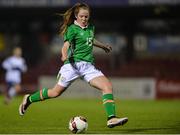 26 October 2016; Carla Mcmanus of Republic of Ireland in action during the UEFA European Women's U17 Championship Qualifier match between Republic of Ireland and Faroe Islands at Turners Cross in Cork. Photo by Eóin Noonan/Sportsfile