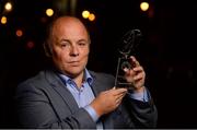 28 October 2016; Waterford manager Derek McGrath with his Hurling Personality Award at the Gaelic Writers Awards at the Jackson Court Hotel in Harcourt Street, Dublin. Photo by Piaras Ó Mídheach/Sportsfile