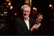28 October 2016; Former Kerry footballer Pat Spillane with his Football Hall of Fame Award at the Gaelic Writers Awards at the Jackson Court Hotel in Harcourt Street, Dublin. Photo by Piaras Ó Mídheach/Sportsfile