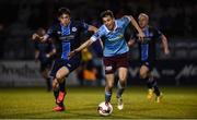 28 October 2016; Conor Ellis of Cobh Ramblers in action against Jake Hyland of Drogheda United during the SSE Airtricity League First Division play-off second leg match between Drogheda United and Cobh Ramblers at United Park in Drogheda, Co Louth. Photo by Matt Browne/Sportsfile