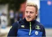 29 October 2016; James Tracy of Leinster arrives ahead of the Guinness PRO12 Round 7 match between Leinster and Connacht at the RDS Arena, Ballsbridge, in Dublin. Photo by Stephen McCarthy/Sportsfile