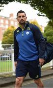 29 October 2016; Rob Kearney of Leinster arrives ahead of the Guinness PRO12 Round 7 match between Leinster and Connacht at the RDS Arena, Ballsbridge, in Dublin. Photo by Stephen McCarthy/Sportsfile