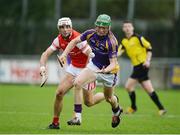 29 October 2016; Fergal Whitely of Kilmacud Crokes in action against Darragh O'Connell of Cuala during the Dublin County Senior Club Hurling Championship Final at Parnell Park in Dublin. Photo by Daire Brennan/Sportsfile