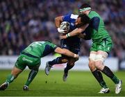 29 October 2016; Isa Nacewa of Leinster is tackled by Craig Ronaldson, left, and Andrew Browne of Connacht during the Guinness PRO12 Round 7 match between Leinster and Connacht at the RDS Arena, Ballsbridge, in Dublin. Photo by Stephen McCarthy/Sportsfile