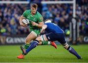 29 October 2016; Peter Robb of Connacht is tackled by Dan Leavy of Leinster during the Guinness PRO12 Round 7 match between Leinster and Connacht at the RDS Arena, Ballsbridge, in Dublin. Photo by Seb Daly/Sportsfile