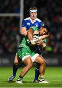 29 October 2016; Bundee Aki of Connacht is tackled by Dan Leavy of Leinster during the Guinness PRO12 Round 7 match between Leinster and Connacht at the RDS Arena, Ballsbridge, in Dublin. Photo by Stephen McCarthy/Sportsfile