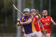 29 October 2016; Ross O'Carroll of Kilmacud Crokes in action against Sean Treacy of Cuala during the Dublin County Senior Club Hurling Championship Final at Parnell Park in Dublin. Photo by Daire Brennan/Sportsfile