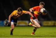 29 October 2016; Neil Douglas of Castlebar Mitchels in action against Shane McHale of Knockmore during the Mayo Senior Club Football Championship Final at Elverys MacHale Park in Castlebar, Co. Mayo. Photo by Piaras Ó Mídheach/Sportsfile
