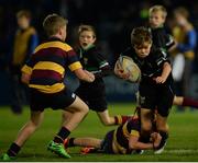 29 October 2016; Action from the Bank of Ireland Minis game between De La Salle Palmerston FC and Skerries RFC at half time during the Guinness PRO12 Round 7 match between Leinster and Connacht at the RDS Arena, Ballsbridge, in Dublin. Photo by Seb Daly/Sportsfile