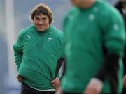 15 March 2010; Ireland's Tony Buckley during squad training ahead of their RBS Six Nations Rugby Championship game against England on Saturday. Ireland Rugby Squad Training, RDS, Ballsbridge, Dublin. Picture credit: Brian Lawless / SPORTSFILE
