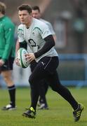 15 March 2010; Ireland's Brian O'Driscoll during squad training ahead of their RBS Six Nations Rugby Championship game against England on Saturday. Ireland Rugby Squad Training, RDS, Ballsbridge, Dublin. Picture credit: Brian Lawless / SPORTSFILE