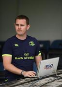 29 October 2016; Leinster assistant performance analyst John Buckley during the Guinness PRO12 Round 7 match between Leinster and Connacht at the RDS Arena, Ballsbridge, in Dublin. Photo by Stephen McCarthy/Sportsfile