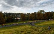 30 October 2016; A general view of runners making their way through Pheonix Park during the SSE Airtricity Dublin Marathon 2016 in Dublin City. 19,500 runners took to the Fitzwilliam Square start line to participate in the 37th running of the SSE Airtricity Dublin Marathon, making it the fourth largest marathon in Europe.  Photo by Ramsey Cardy/Sportsfile