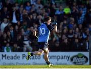 30 October 2016; Joe Lyons of Simonstown Gaels celebrates after scoring his side's first goal during the Meath County Senior Club Football Championship Final game between Donaghmore/Ashbourne and Simonstown at Pairc Táilteann in Navan, Co. Meath. Photo by Seb Daly/Sportsfile