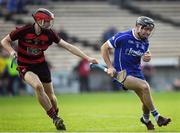 30 October 2016; Aidan McCormack of Thurles Sarsfields in action against Eddie hayden of Ballygunner during the AIB Munster GAA Hurling Senior Club Championship quarter-final game between Thurles Sarsfields and Ballygunner at Semple Stadium in Thurles, Tipperary. Photo by Ray McManus/Sportsfile