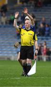 30 October 2016; Linesman Jason Burke and Pa Bourke of Thurles Sarsfields call for a sliothar after a 65 was awarded, in the last minute, which Burke pointed to win the AIB Munster GAA Hurling Senior Club Championship quarter-final game between Thurles Sarsfields and Ballygunner at Semple Stadium in Thurles, Tipperary. Photo by Ray McManus/Sportsfile