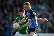 30 October 2016; Brían Conlon of Simonstown Gaels in action against Sean Curran of Donaghmore/Ashbourne during the Meath County Senior Club Football Championship Final game between Donaghmore/Ashbourne and Simonstown at Pairc Táilteann in Navan, Co. Meath. Photo by Seb Daly/Sportsfile