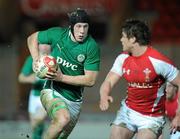 11 March 2011; Aaron Murphy, Ireland. U20 Six Nations Rugby Championship, Wales v Ireland, Parc y Scarlets, Llanelli, Carmarthenshire, Wales. Picture credit: Matt Browne / SPORTSFILE