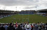 17 March 2011; A general view of the RDS during the game. Powerade Leinster Schools Senior Cup Final, Cistercian College Roscrea v Clongowes Wood College SJ, RDS, Ballsbridge, Dublin. Picture credit: Stephen McCarthy / SPORTSFILE