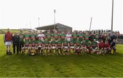 30 October 2016; The Kilmurry Ibrickane squad before the AIB Munster GAA Football Senior Club Championship quarter-final game between Kilmurry Ibrickane and Dr. Crokes in Quilty, Co. Clare. Photo by Diarmuid Greene/Sportsfile
