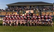 30 October 2016; The St Columbas Mullinalaghta squad  before the AIB Leinster GAA Football Senior Club Championship first round game between St Columbas Mullinalaghta and Stradbally at Glennon Brothers Pearse Park in Longford. Photo by David Maher/Sportsfile