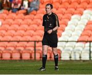 30 October 2016; Referee Niall Cullen during the AIB Ulster GAA Football Senior Club Championship quarter-final game between Maghery Sean MacDiarmada and Ramor United at Athletic Grounds in Armagh. Photo by Philip Fitzpatrick/Sportsfile