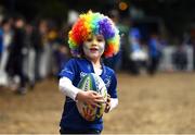 29 October 2016; 4 year old Leinster supporter Harry Boucher from Donnybrook, Dublin ahead of the Guinness PRO12 Round 7 match between Leinster and Connacht at the RDS Arena, Ballsbridge, in Dublin. Photo by Ramsey Cardy/Sportsfile