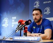 31 October 2016; Jack Conan of Leinster during a press conference at UCD in Belfield, Dublin. Photo by Seb Daly/Sportsfile