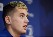31 October 2016; Noel Reid of Leinster during a press conference at UCD in Belfield, Dublin. Photo by Seb Daly/Sportsfile